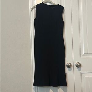 Ann Taylor Classic Black Midi Dress